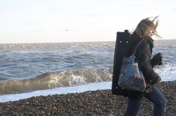 On the beach at Aldeburgh
