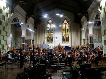 Christopher Wright Concerto Dutton Sessions with RSNO and Martin Yates at Henry Wood Halls, Glasgow - 'photo credit Lewis Foreman
