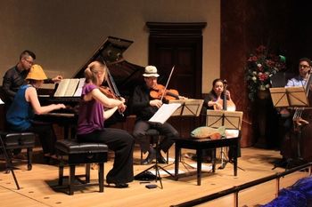 Trout at the Wigmore Hall with Annabelle Lawson, Jon Thorne, Rebecca Knight and Adam Wynter
