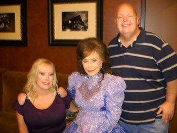 Me and Lisa with Loretta Lynn
