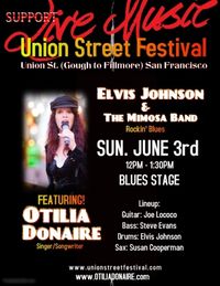 Elvis Johnson & The Mimosa Band Featuring Otilia Donaire 