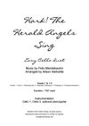 Hark! The Herald Angels Sing - easy cello duet