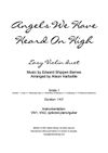 Angels We Have Heard on High - easy violin duet