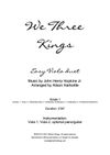 We Three Kings - easy viola duet