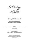 O Holy Night - easy cello duet