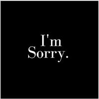 I'm Sorry by N.B