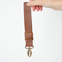 Vegan Leather Key Fob