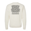 Coffee, Hip-Hop & Mental Health University Soft Crewneck SS (Pre-Order 10/1)