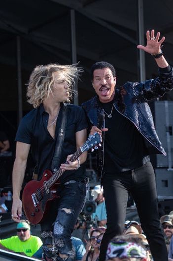 Lionel Richie at New Orleans Jazzfest
