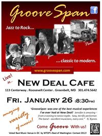 GrooveSpan at New Deal Cafe