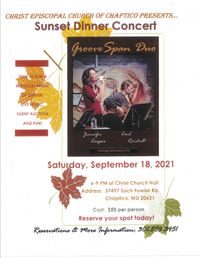 GrooveSpan Duo at Christ Church Fundraiser (Chaptico) - POSTPONED!