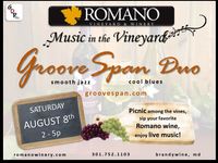 GrooveSpan Duo at Romano Winery