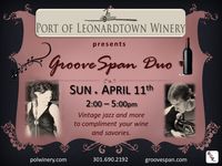 GrooveSpan Duo at Port of Leonardtown Winery