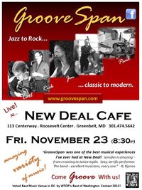 GrooveSpan at New Deal Cafe