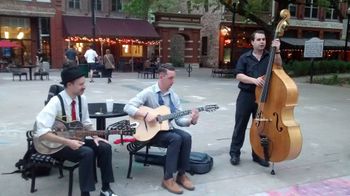 Busking with The 9th Street Stompers in Knoxville, TN.
