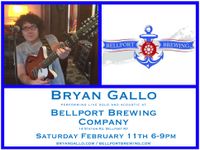 Bryan Gallo live at Bellport Brewing Company 