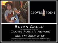 Bryan Gallo live at Clovis Point Vineyard 