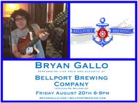 Bryan Gallo live at Bellport Brewing Co. 