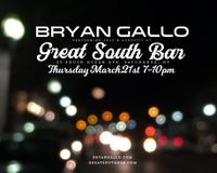 Bryan Gallo Live at Great South Bar 