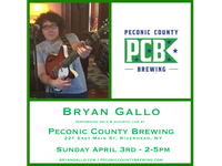 Bryan Gallo live at Peconic County Brewing