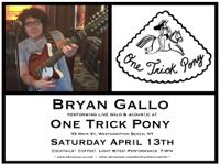 Bryan Gallo live at One Trick Pony