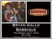 Bryan Gallo live at Bobbique