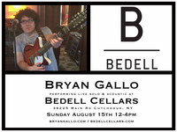 Bryan Gallo live at Bedell Cellars 
