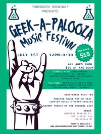 Bryan Gallo + his Band live at Geek-a-palooza