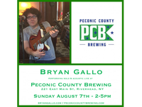 Bryan Gallo live at Peconic County Brewing 