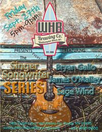 Bryan Gallo Live at WHB Brewing Co’s Singer-Songwriter Night 