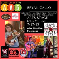 Bryan Gallo live on Dorene Rose's Arts Stage at Alive After Five