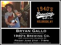 Bryan Gallo live at 1940’s Brewing Company 