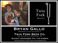 Bryan Gallo live at Twin Fork Beer Co.