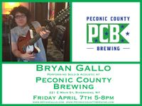 Bryan Gallo live at Peconic County Brewing 