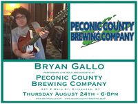 Bryan Gallo live at Peconic County Brewing Company 