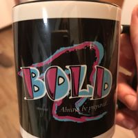 BOLD 10 oz Coffee Mug 