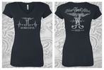 BLUES HEART ATTACK Ladies V-neck ON SALE