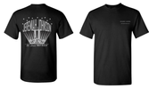 Black Unisex crew neck 3X T-Shirt 