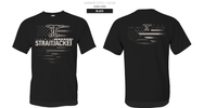 Black Unisex Straitjacket T-Shirt