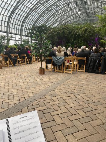 Garfield Park Conservatory Wedding, Chicago String Trio
