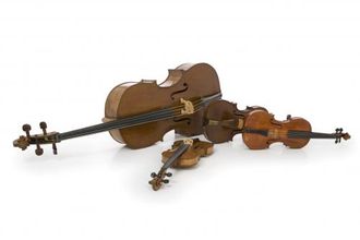 cello violin viola instruments