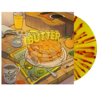 Butter: Vinyl- Yellow and Red Splatter Variant 