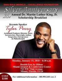 Rochelle Lightfoot Performance at the 5000 Role Models of Excellence Foundation 25th Annual Dr. Martin Luther King Scholarship Breakfast, featuring Tyler Perry as Keynote Speaker