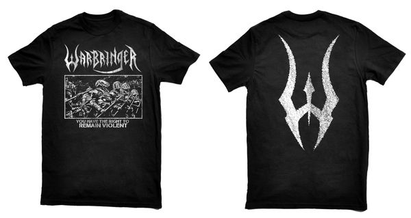 ◆DNSR◆ Violent T-shirt black Remain Violent - T Shirt (Black) - Warbringer