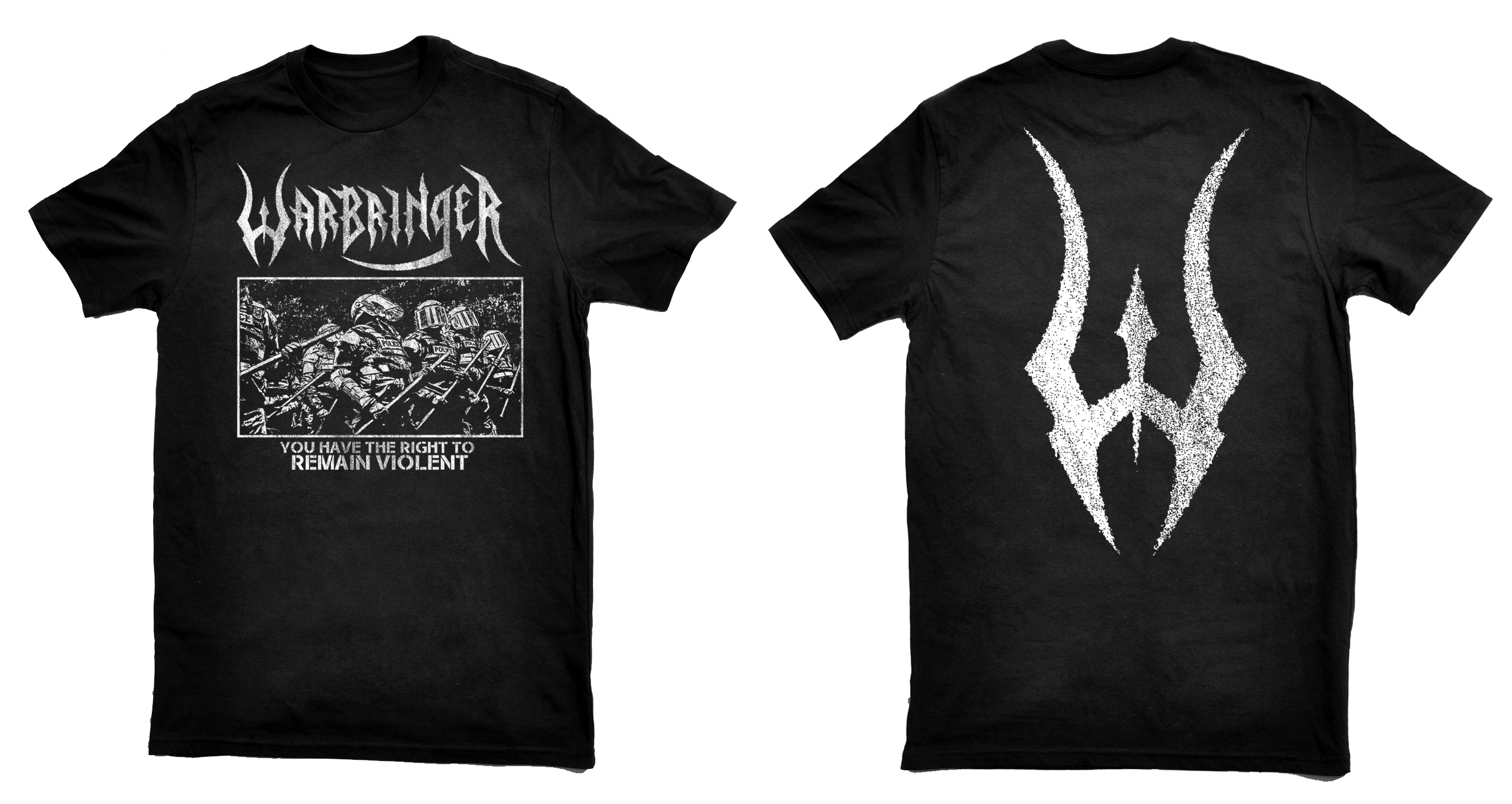 ◆DNSR◆ Violent T-shirt black Remain Violent - T Shirt (Black) - Warbringer
