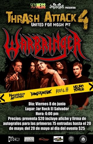 Jar Rock - El Salvador - June 8, 2012
