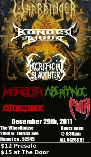 The Wheelhouse - Hemet, CA - Dec. 29, 2011
