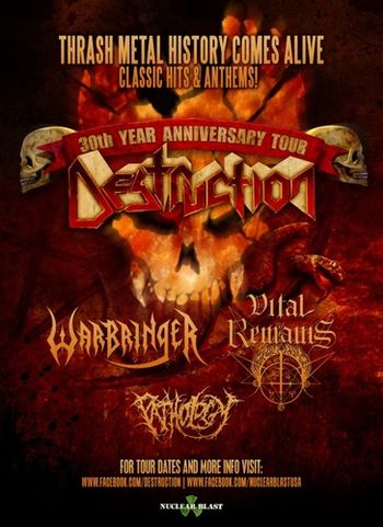 Destruction 30th Anniversary N, American Tour 2012
