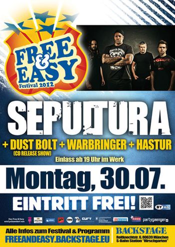 Free n Easy Fest - Munich, Germany - July 30, 2012
