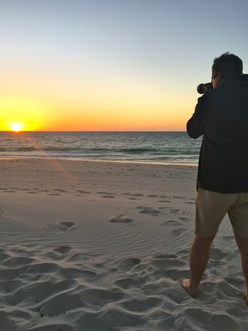 WA Sunset on the Beach
